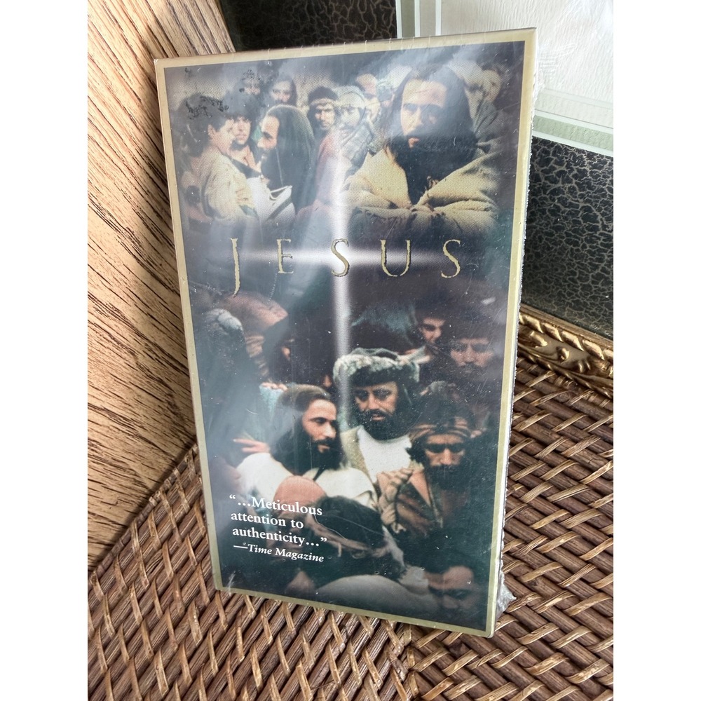 Jesus VHS Movie Warner Brothers Brian Deacon New Factory Sealed G Rated 83 Min